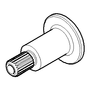 Dornbracht extension spindle 20mm 09290606990 SPARE PARTS 092906069 D 23 x 33 mm