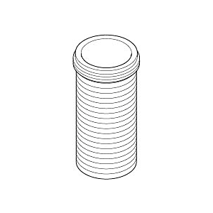 Dornbracht flexible de douche 093001090-07 70 x 30 x 30_brut nickelé