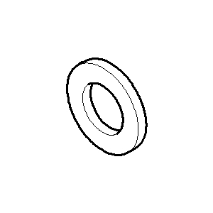 Disque Dornbracht 10,2x18x2 09301104990 10,2 x 18 x 2 mm