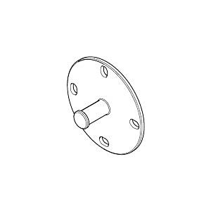 Dornbracht wall bracket 09301110390 19 mm