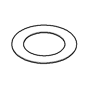 Dornbracht Scheibe 28,9x20,1x0,8 09301111490