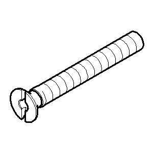 Vis à tête fraisée Dornbracht M5x40-1/8IG DIN 09303000290 093030002 M5 x 40 mm