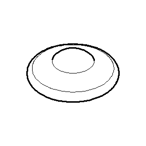 Dornbracht Spiegelschr. 093030062-06 D=24MM-M10x1 IG -, platin mat t