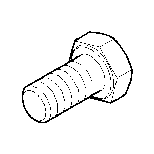 Dornbracht hexagon screw M10x20 DIN933 09303007190 SPARE PARTS 093030071 M10 x 20 mm