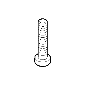 Vis Dornbracht 09303007590 PIÈCES DE RECHANGE 093030075 M4 x 20 mm