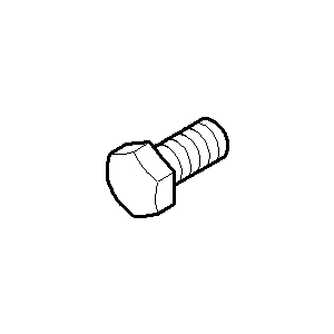 Dornbracht 6 ct. -Vis M5x10 DIN933 09303009190 PIÈCES DE RECHANGE 093030091 M5 x 10 mm