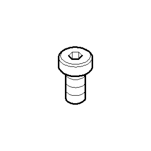 Dornbracht Zyl vis M5 x 10 DIN 798 09303009390 PIÈCES DE RECHANGE 093030093 M5 x 10 mm