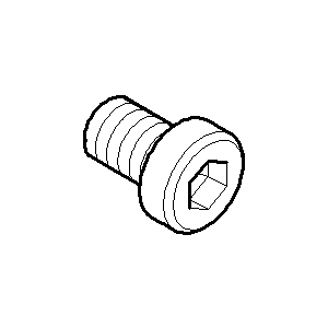 Dornbracht cyl screw M8 x 12 09303015090 raw