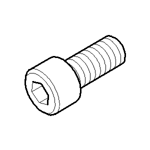 Dornbracht cyl screw M8 x 20 09303015590 raw