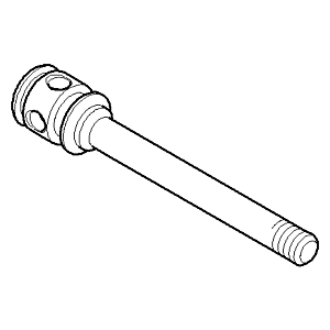 Dornbracht Zugstange für Umstellung 09310910220-00 09310910220 D.12 x 70 mm chrom