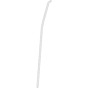 Dornbracht pull rod 5 x 400 curved 093109120-00 chrome