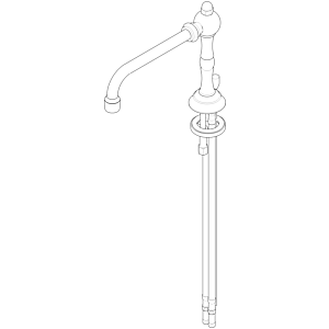 Dornbracht Al-wt 200 mm madison/flai 13715380-09 510 x 265 x 85_laiton