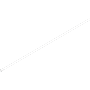 Dornbracht Kneipp hose 28280979-13 black, 1120mm