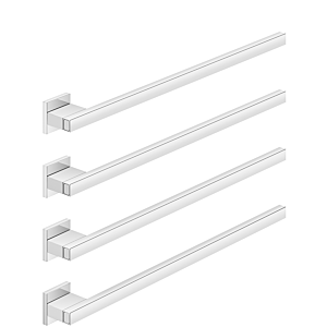 Sèche-serviettes Dornbracht, 4 voies, 83314980-00, montage mural, chromé