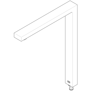 Dornbracht Auslauf 90110618807-06 platin matt