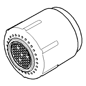 Dornbracht insert, shower 9012010740090 SPARE PARTS 90120107400 90 x 90 x 30 mm
