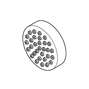 Dornbracht Sprayface - platine mat 90120801800-06 platine mat