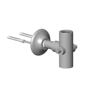 Dornbracht T-piece,wh standbr.m.ring 90171103400-00 chromé