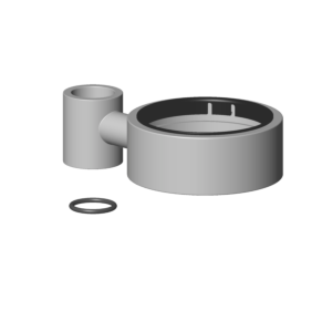 porte-verre Dornbracht avec curseur - 90172062000-00 chromé