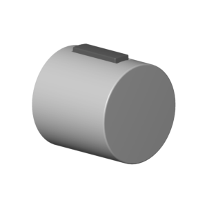 Dornbracht poignée pour thermostat 90173301500-00 90173301500 D.48 x 48 mm chromé