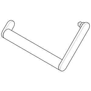 Dornbracht Rollenhalter 90176751600-06 platin matt