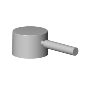 Dornbracht poignée pour support de baignoire 90206600500-00 90206600500 52 x 35 x 117 mm chromé