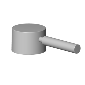 Dornbracht handle 90206601700-00 90206601700 52 x 117 x 35 mm chrome