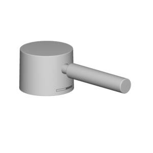 Dornbracht handle for wall washbasin 90206602400-00 90206602400 D.30 x 30 x 100 mm chrome