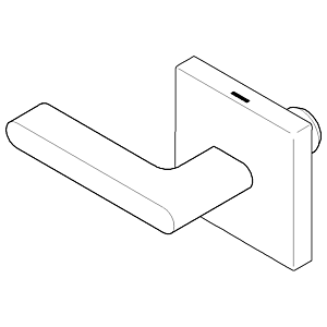 poignée Dornbracht pour montage encastré 90207005705-06 90207005705 60 x 60 x 40 mm platine mat