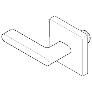 Dornbracht handle for flush-mounted wall 90207005706-28 90207005706 60 x 60 x 40 mm brass paid