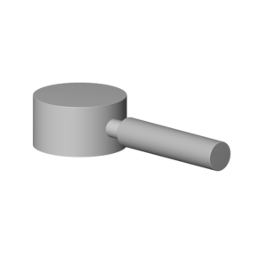 levier Dornbracht 90209701200-06 platine mat