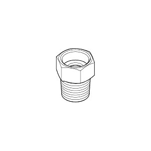 Dornbracht Nippel Reduzierung - komplett 9024030110090 G1/2-Ix1/2NPT-A