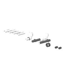 Dornbracht piping 9024043450090 90240434500 124 x 104 x 35