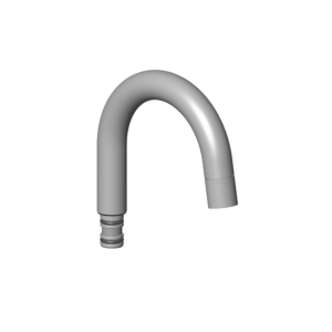 Dornbracht bec colonne robinet 100 mm 90282205803-06 platine mat