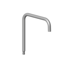 Dornbracht spout 90282212100-00 chrome, projection 235 mm