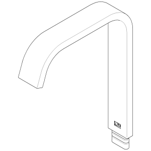 Dornbracht bec cpl. 90282226700-06 platine mat