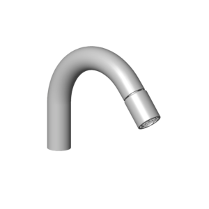 Dornbracht spout 90282231400-28 90282231400 85 mm, 5.68 l/min. brass g