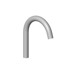 Dornbracht spout 90282232101-00 90282232101 120mm, 4.54 l/min chrome