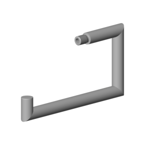 Dornbracht Tuyaux avec enregistrement 90282262600-00 chromé