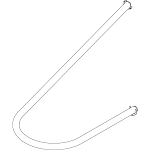 Dornbracht set LLDPE hose, OD=12 9030030660090 raw