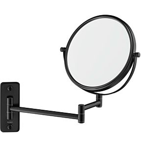 Duravit D-Code Kosmetikspiegel 0099124600 3-fach Vergrößerung, 203x310 mm, Schwarz Matt