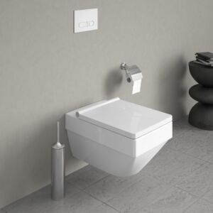 Duravit Vero Air Wand Tiefspül WC 2525092000 weiß HygieneGlaze, spülrandlos, inklusive Durafix