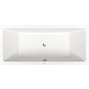 Duravit No.1 Basic bain 700597000000000 rectangulaire , 180x80cm, avec deux dossiers inclinés, blanc