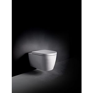 Duravit ME by Starck Hero Edition wall-hung toilet pack 490709AAA1  rimless, DuraFlush, 340 x 540 mm, glossy white