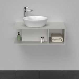 Duravit D-Neo DE491800707 80 x 48 cm, Gris Béton Mat , 2000 , compartiment 2000 console match3