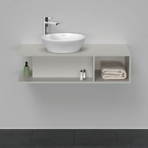 Duravit D-Neo meuble sous-vasque DE491900707 100 x 48 cm, Gris Béton Mat , 2000 , compartiment 2000 console match3
