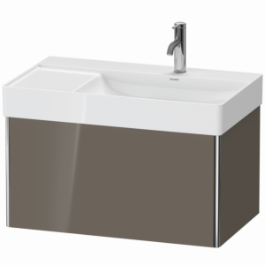 Duravit XSquare XS406208989 78,4x39,7x46cm, coulissant 2000 , gris flanelle brillant