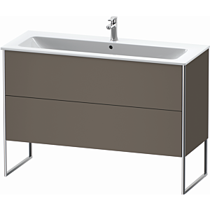 Duravit XSquare Duravit XSquare XS444809090 121x59.2x47.8cm, 2 pull-outs, flannel gray, silk matt