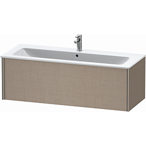 Duravit XViu vanity unit XV40280B175 121 x 40 x 48 cm, linen, 2000 pull-out, wall-hung, matt champagne