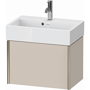 Duravit XViu Waschtisch-Unterschrank XV42160B191 58,4x38,4x39,7cm, 1 Auszug, champagner matt, taupe matt